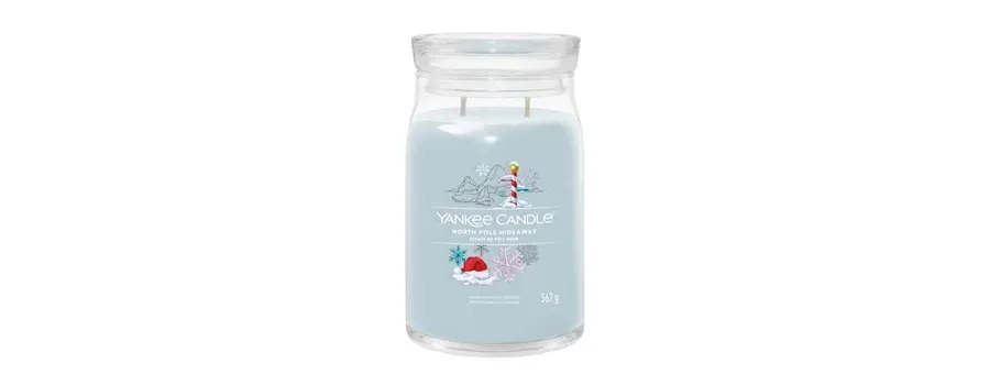 obrazek 1 Yankee Candle North Pole Hideaway Signature Jar Świeca zapachowa 567 g