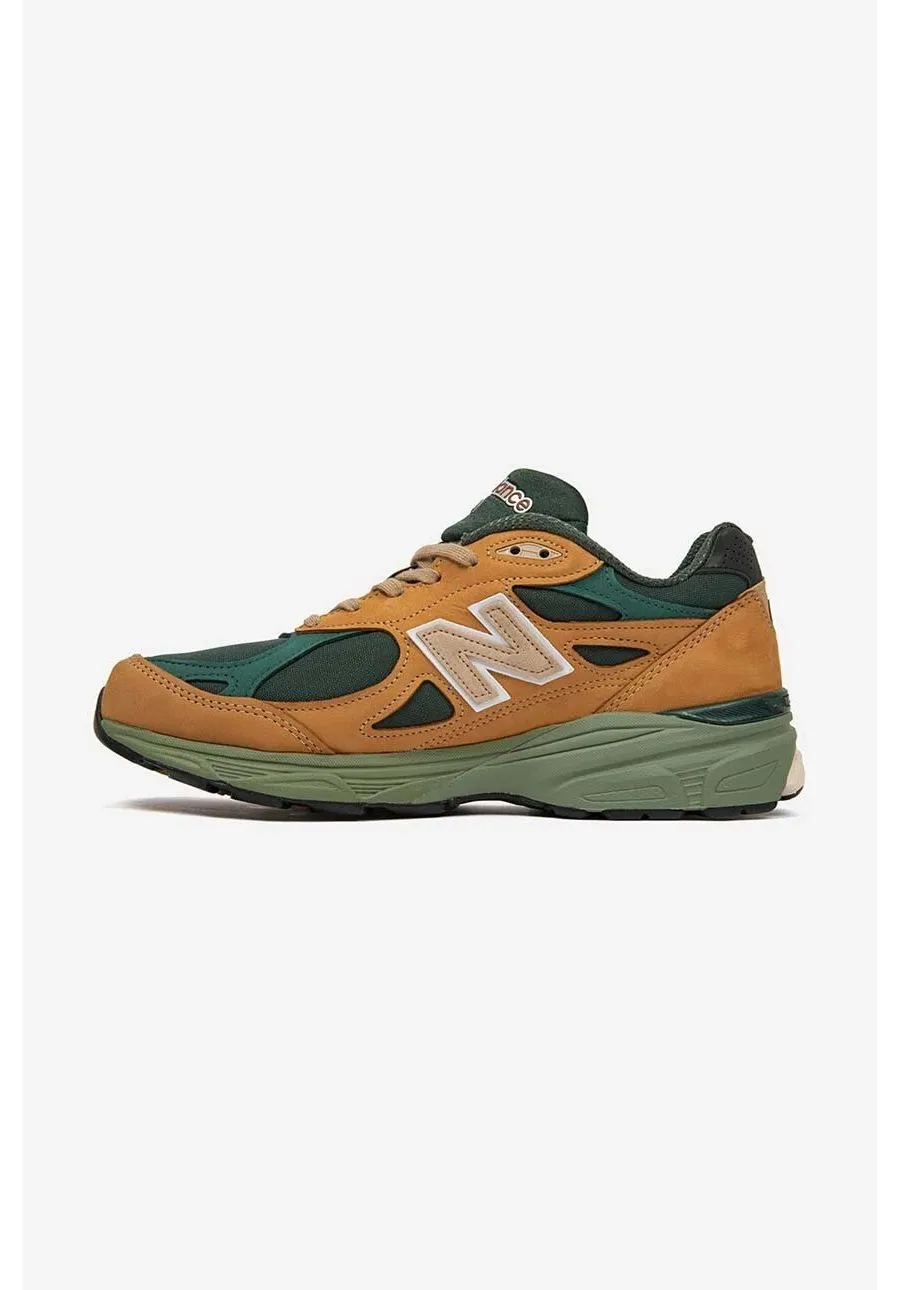 obrazek 1 New Balance 990v3 Made in USA sneakersy kolor pomarańczowy M990WG3