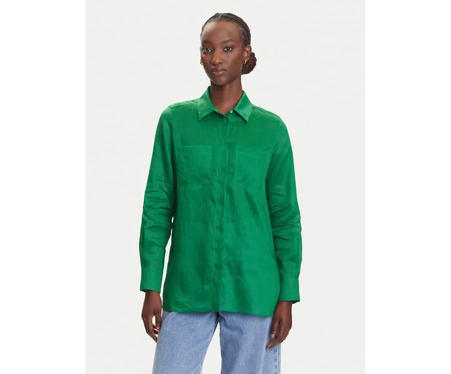 obrazek 1 Marella Koszula Agamia 2513111052 Zielony Relaxed Fit