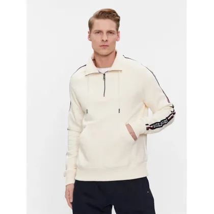 Zdjęcie Tommy Hilfiger Bluza Global Stripe MW0MW33661 Beżowy Regular Fit