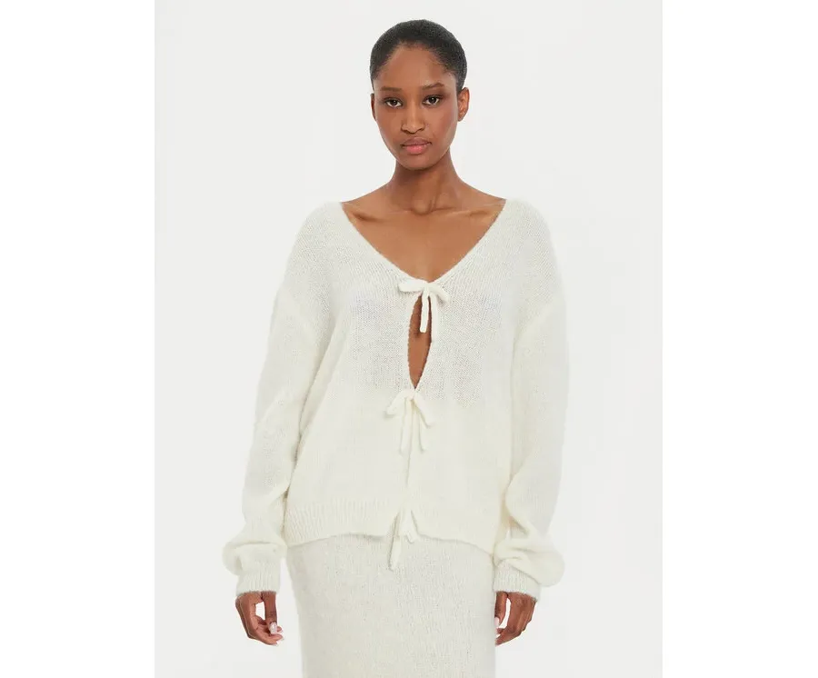 obrazek 1 Kontatto Sweter 3M0194 Écru Regular Fit