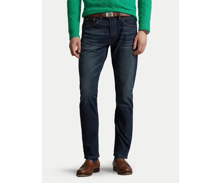 obrazek 1 Polo Ralph Lauren Jeansy 710751052001 Granatowy Slim Fit