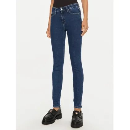 Zdjęcie Calvin Klein Jeans Jeansy J20J224020 Granatowy Skinny Fit