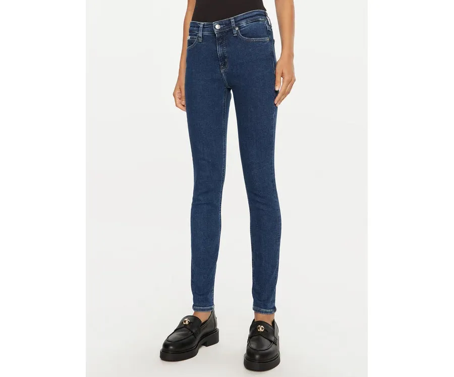 obrazek 1 Calvin Klein Jeans Jeansy J20J224020 Granatowy Skinny Fit