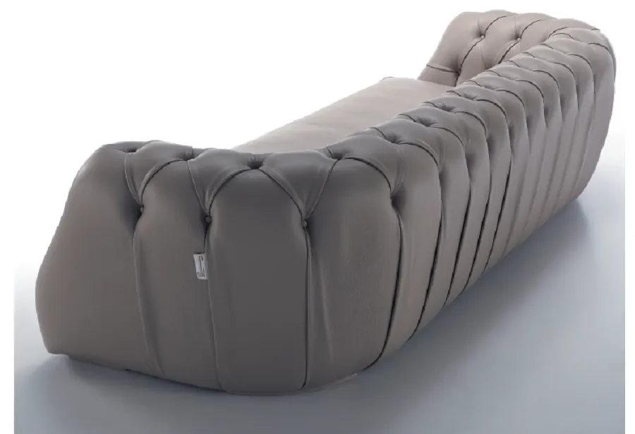 obrazek 2 Sofa ze skóry chesterfield, dwuosobowa