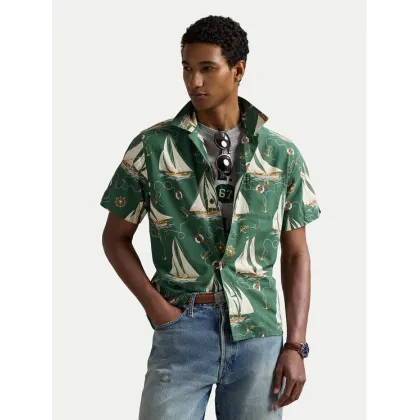 Zdjęcie Polo Ralph Lauren Koszula 710971217001 Zielony Classic Fit