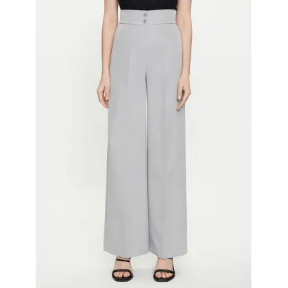 Zdjęcie Maryley Spodnie materiałowe 24EB680/43LU Szary Wide Leg