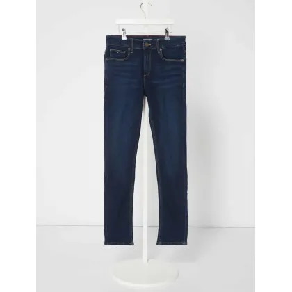 Zdjęcie Jeansy w dekatyzowanym stylu o kroju slim fit