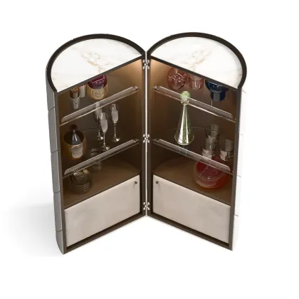 Zdjęcie Designerski mobilny barek do salonu