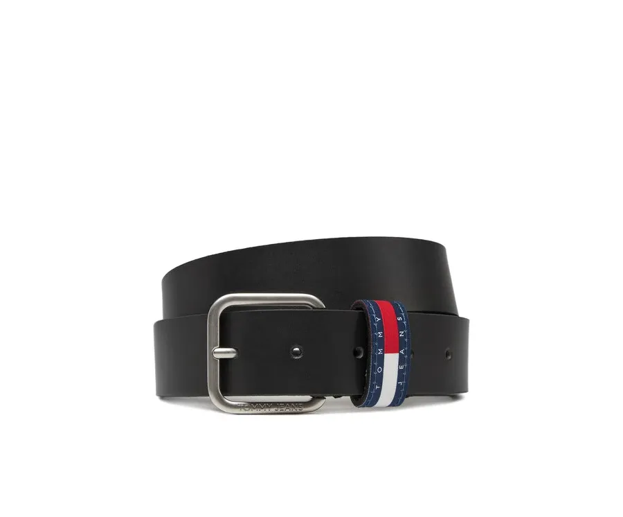 obrazek 1 Tommy Jeans Pasek Męski Ryan 3.5 AM0AM13415 Czarny
