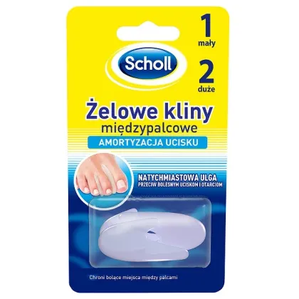 Zdjęcie Scholl Gelactiv Kliny Międzypalcowe, 3 Sztuki