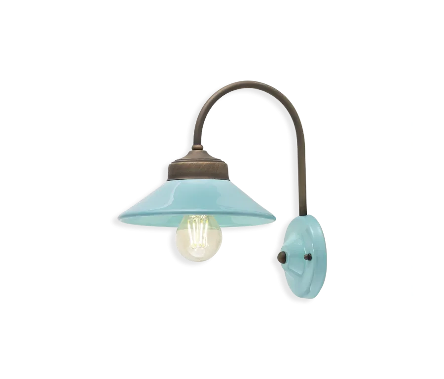 obrazek 1 Włoska lampa ścienna-kinkiet w stylu retro