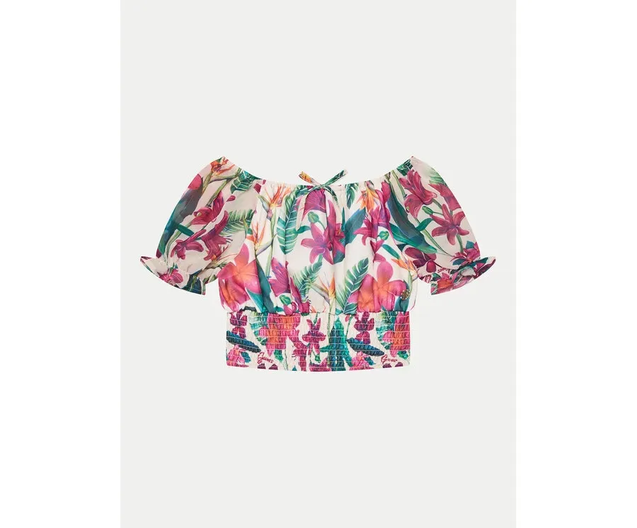 obrazek 1 Guess Bluzka J5GH00 WA2T0 Kolorowy Regular Fit