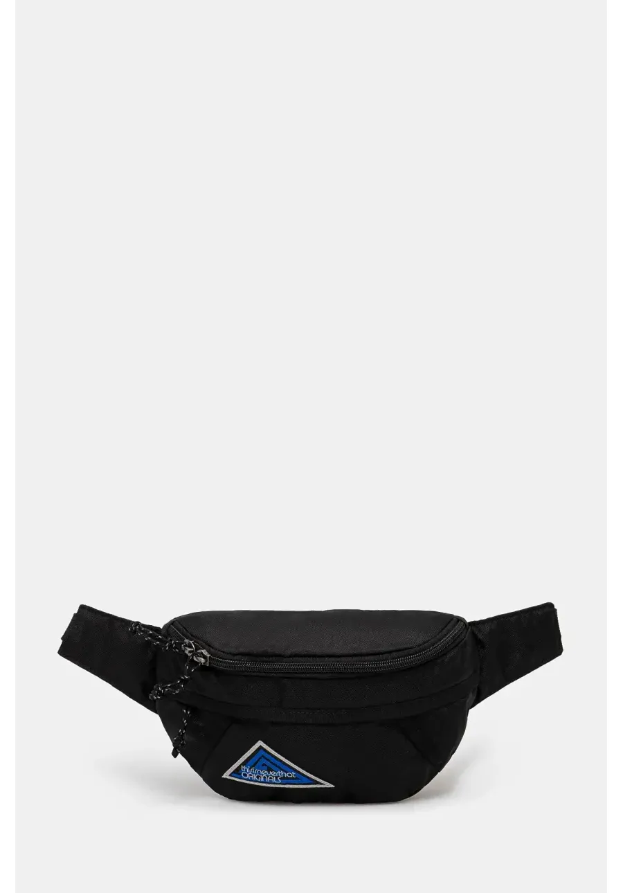 obrazek 1 thisisneverthat nerka Washed Nylon Waist Bag kolor czarny TN243WBASB01