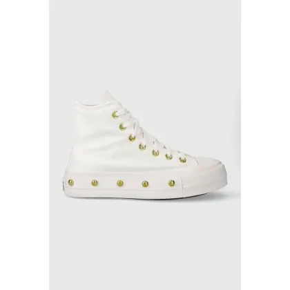 Zdjęcie Converse trampki Chuck Taylor All Star Lift damskie kolor biały A06787C