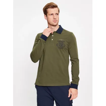 Zdjęcie Aeronautica Militare Polo 232PO1709J584 Zielony Regular Fit