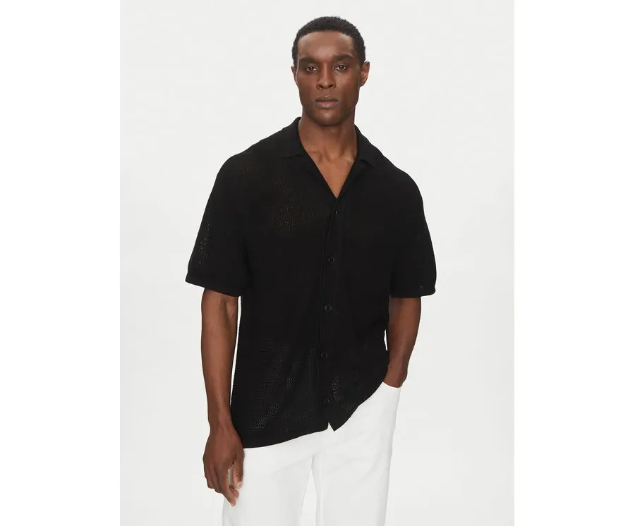 obrazek 1 Michael Kors Koszula CS560FPFE5 Czarny Regular Fit