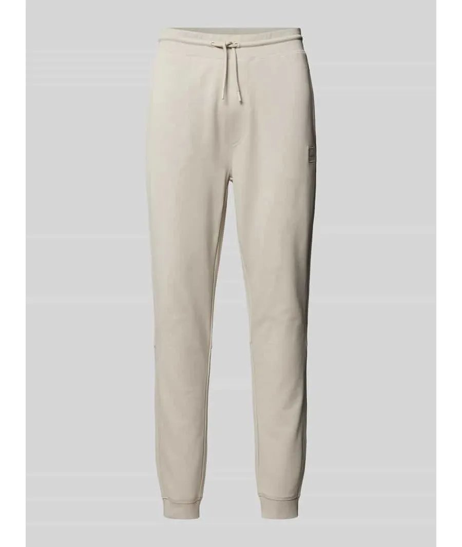 obrazek 1 Spodnie dresowe o kroju slim fit z elastycznym pasem