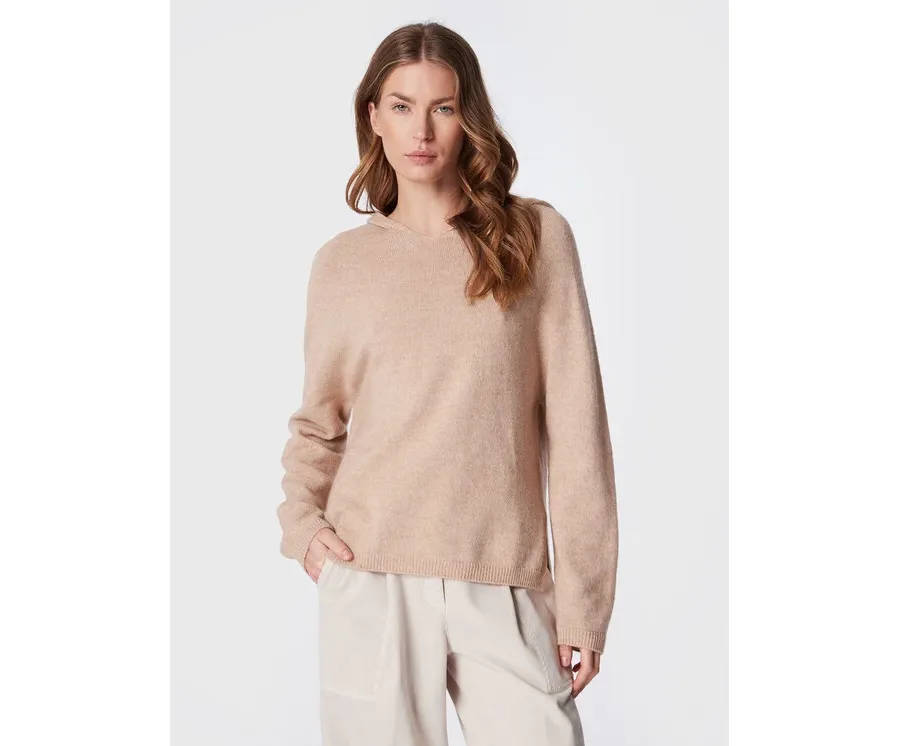obrazek 1 Peserico Easy Sweter M99873F07 I9470 Beżowy Regular Fit