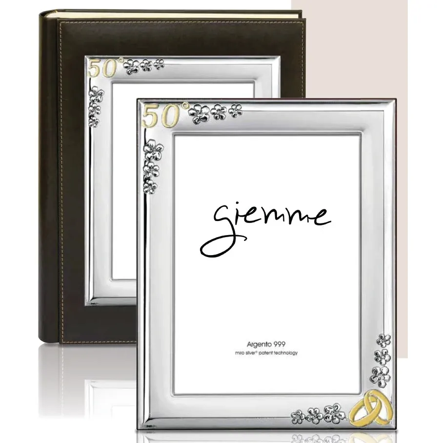 obrazek 1 Album na zdjęcia 23х30 cm zdobiony symboliką 50 rocznicy ślubu