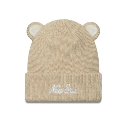 Zdjęcie New Era Czapka Teddy Bear Ears Cuff Knit Beanie 60580874 Beżowy