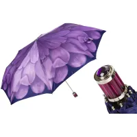 Picture Original purple women's umbrella decorated with a unique floral pattern - Pasotti