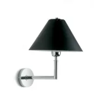 Picture Brass, exclusive wall lamp with a metal lampshade - HERA collection