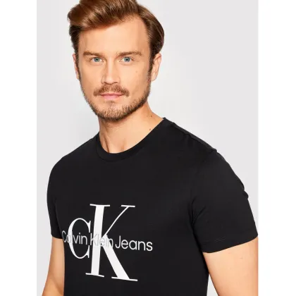 Zdjęcie Calvin Klein Jeans T-Shirt J30J320935 Czarny Slim Fit