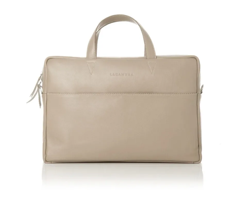 picture 1  Maxi Asa Corta - Beige - Laptop & Document Bag
