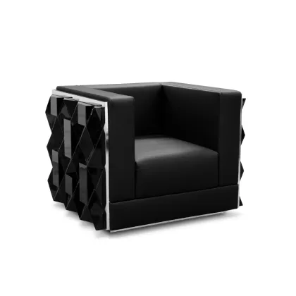 Zdjęcie Luksusowy portugalski fotel ze skóry