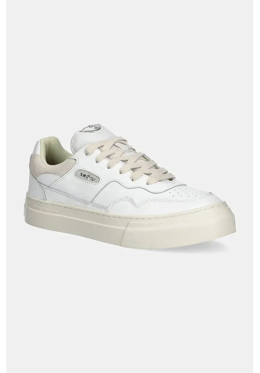 obrazek 1 Stepney Workers Club sneakersy skórzane Pearl Leather kolor biały YA20500
