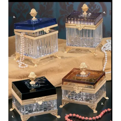Zdjęcie Kryształowe szkatułki na bizuterię marki Cre Art