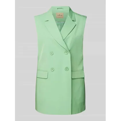 Zdjęcie Kamizelka żakietowa z kołnierzem z połami