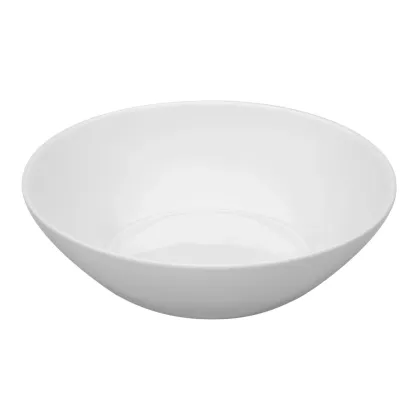 Zdjęcie Miska na płatki z porcelany Spirit White z kolekcji łączącej nowoczesny design z subtelną płaskorzeźbą - Vista Alegre