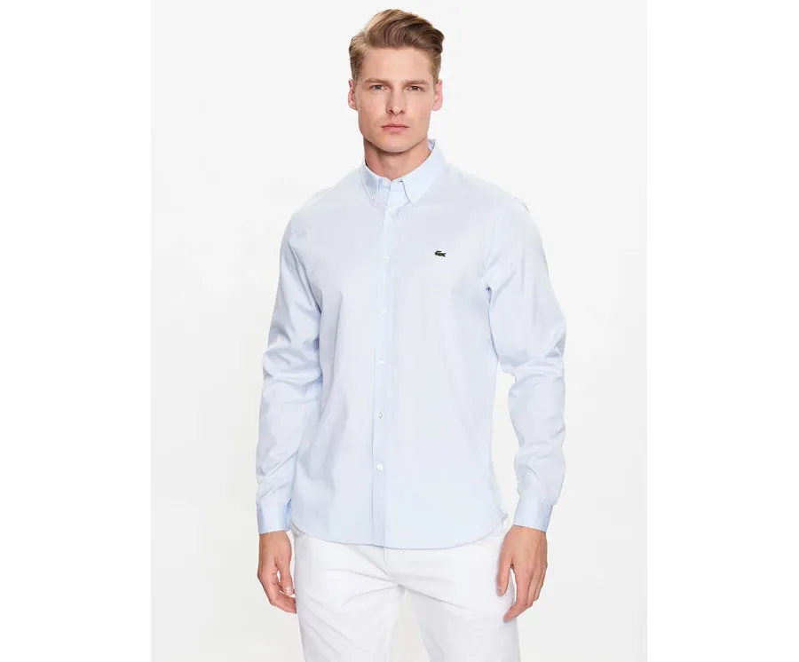 obrazek 1 Lacoste Koszula CH2933 Błękitny Regular Fit
