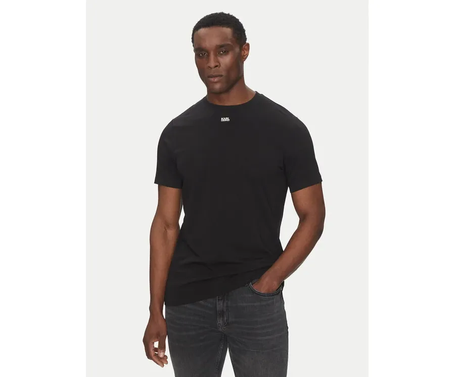 obrazek 1 KARL LAGERFELD T-Shirt 755058 552235 Czarny Regular Fit