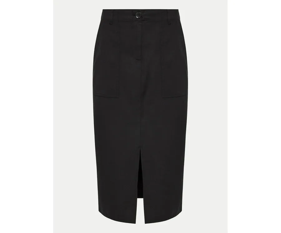 obrazek 1 Olsen Spódnica midi 16001365 Czarny Regular Fit