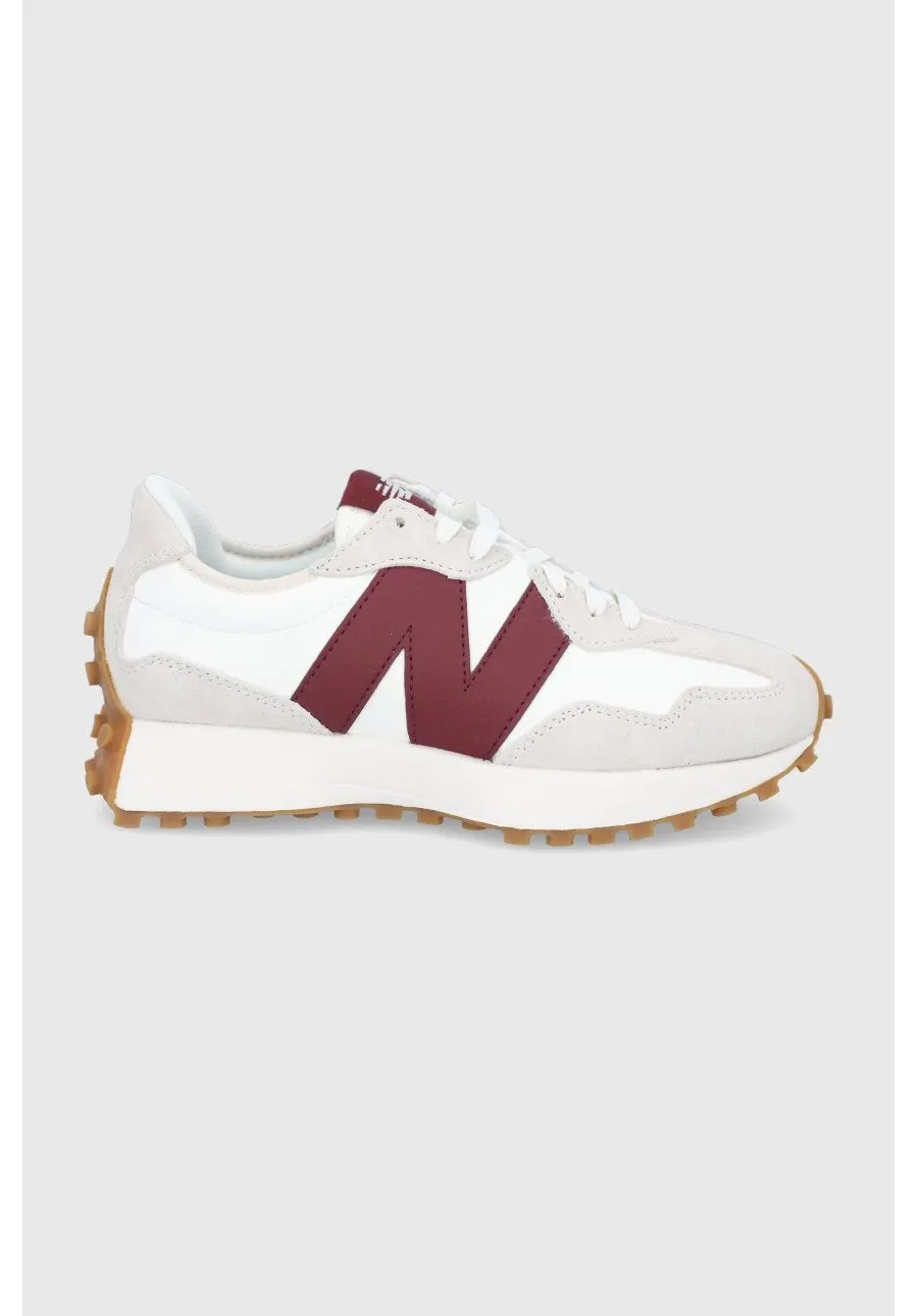 obrazek 1 New Balance Buty kolor biały na płaskiej podeszwie WS327KA