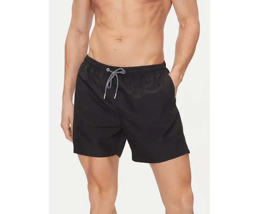 obrazek 1 HOM Szorty kąpielowe 402537 Czarny Regular Fit