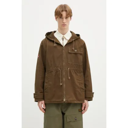 Zdjęcie Human Made kurtka Mountain Parka kolor zielony przejściowa HM29JK025
