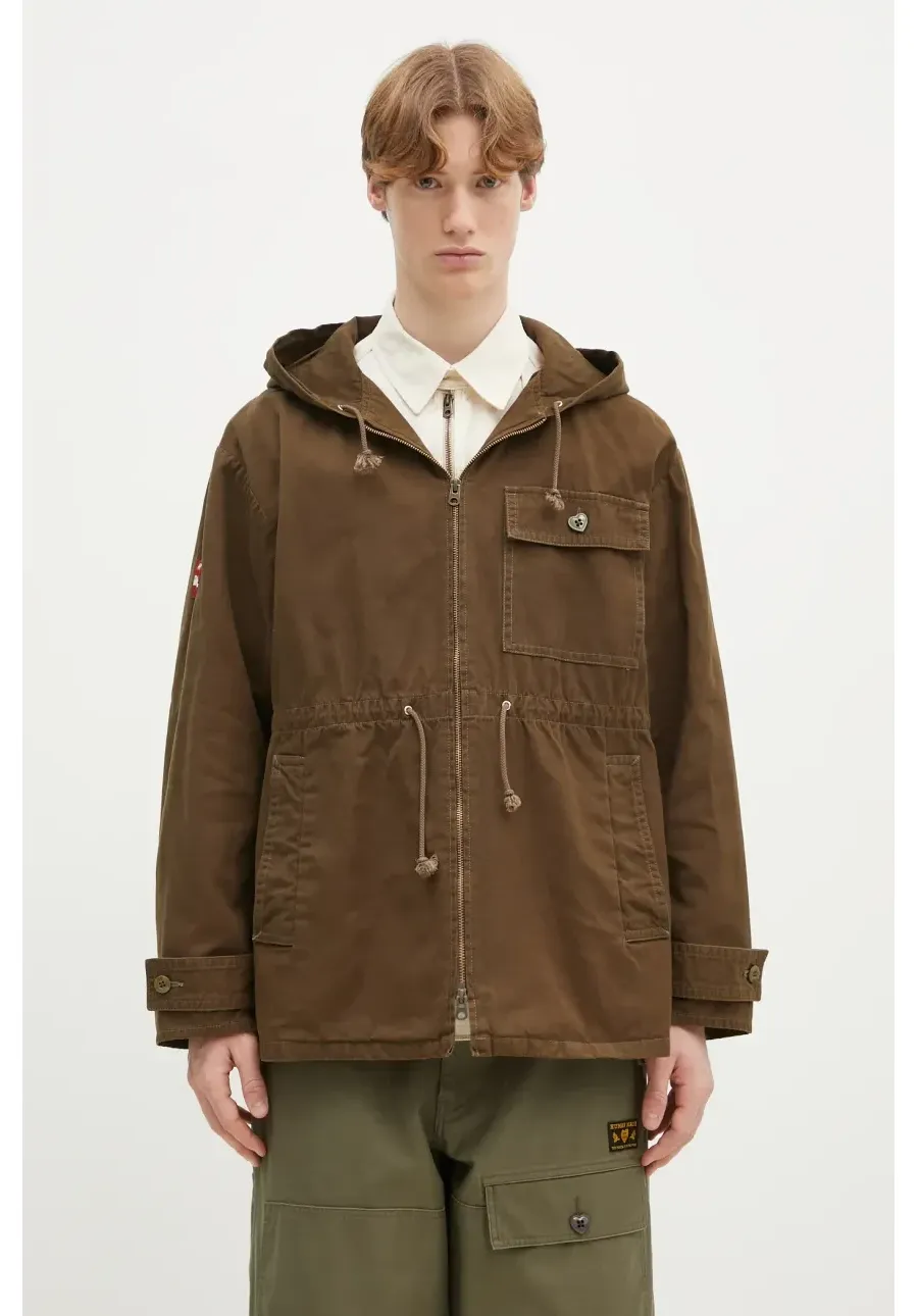 obrazek 1 Human Made kurtka Mountain Parka kolor zielony przejściowa HM29JK025