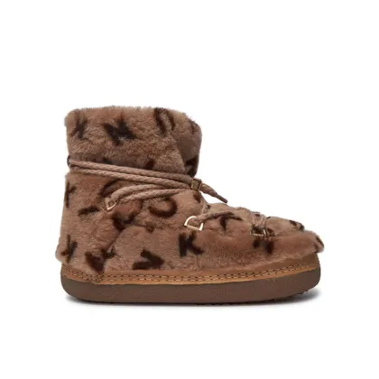 Zdjęcie Inuikii Śniegowce Classic Print 75101-056 Brązowy