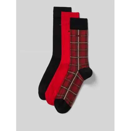 Zdjęcie Skarpety z wyhaftowanym logo w zestawie 3 szt.