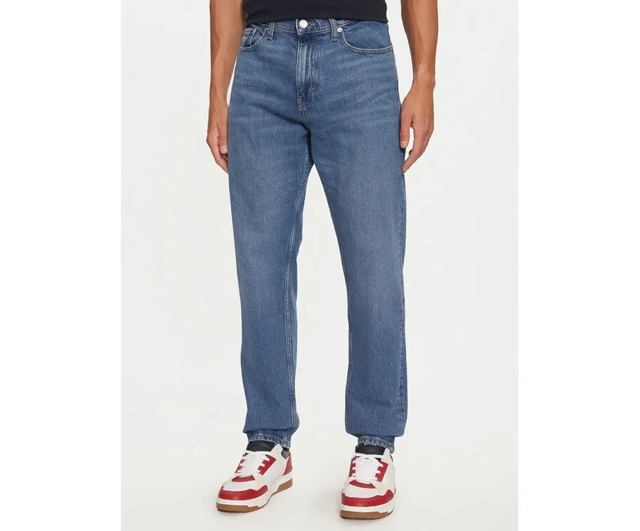 obrazek 1 Tommy Jeans Jeansy Isaac DM0DM20179 Niebieski Relaxed Fit