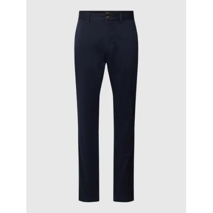 Zdjęcie Chinosy o kroju slim fit z wpuszczanymi kieszeniami w stylu francuskim