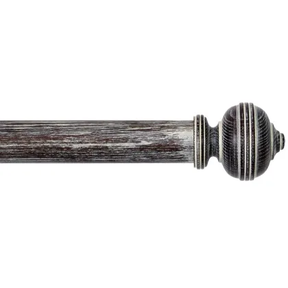 Zdjęcie Rustykalny karnisz drewniany - Byron & Byron ( komplet )