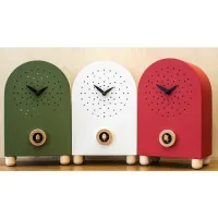 Zdjęcie Stołowy zegar z kukułką dostępny w 3 wariantach kolorystycznych