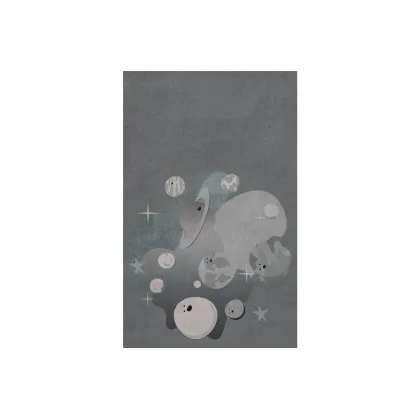 Picture Long, luxurious carpet for a child's room