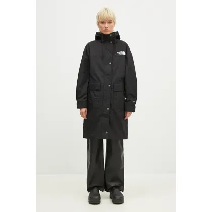 Zdjęcie The North Face kurtka przeciwdeszczowa Reign on Park damska kolor czarny przejściowa NF0A8BCJJK31