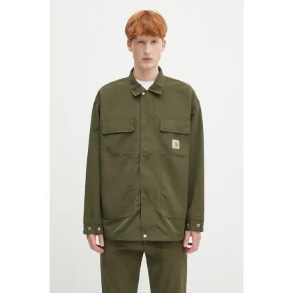 Zdjęcie Carhartt WIP kurtka Liam Jacket kolor zielony przejściowa I034564.41XX